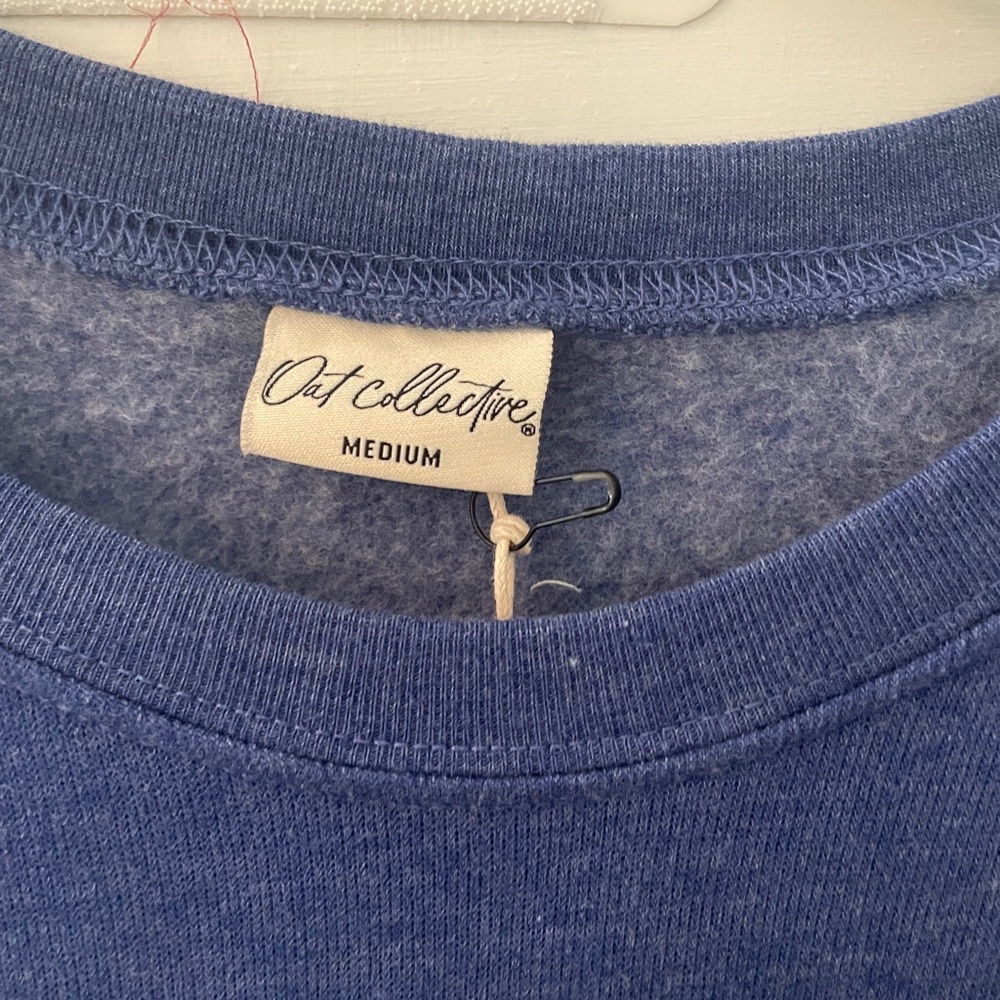Coffee Weather Navy Crewneck Sweatshirt - Picture 3 of 5